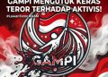 ​GAMPI Kirim Surat Terbuka ke Menteri HAM, Kecam Teror Penyiraman Cairan Berbahaya terhadap Aktivis