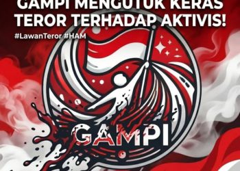 ​GAMPI Kirim Surat Terbuka ke Menteri HAM, Kecam Teror Penyiraman Cairan Berbahaya terhadap Aktivis