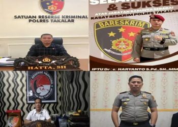 Tiga Pejabat Polres Takalar Berganti Posisi dalam Rotasi Terbaru