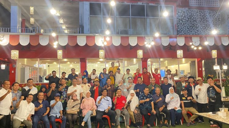 WAG Paling Heboh Ber Halal Bi Halal, ratusan anggota hadir
