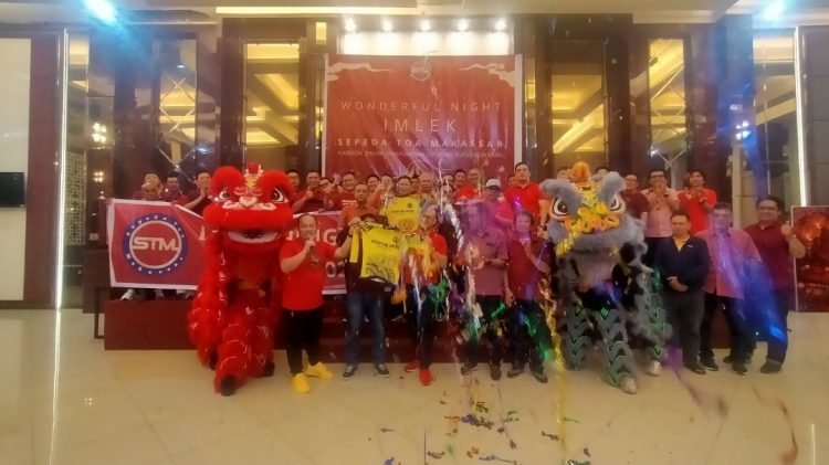 Wonderful Night Imlek Sepeda Toa Makassar, Harmoni dalam Kebersamaan Harapan Baru
