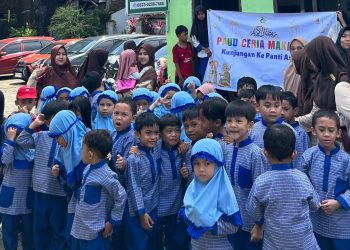 TK PAUD Ceria Gelar Aksi Berbagi dan Buka Puasa Bersama, Tanamkan Jiwa Dermawan Sejak Dini