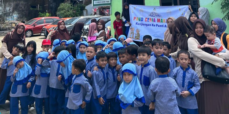 TK PAUD Ceria Gelar Aksi Berbagi dan Buka Puasa Bersama, Tanamkan Jiwa Dermawan Sejak Dini