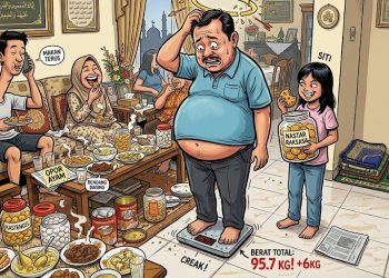 Pasca-Lebaran: Saat Timbangan Naik dan Iman Turun Secara Berjamaah