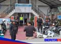 Batalyon B Pelopor Laksanakan Patroli Pengamanan Ibadah Hari Raya Paskah di Kota Parepare