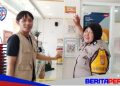 Permudah Akses Layanan Pengaduan, Bhabinkamtibmas Polres Parepare Tebar Stiker Call Center 110