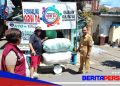 Penjemputan Sampah Plastik oleh Bank Sampah Pusat, Wujud Nyata Kepedulian Lingkungan Warga Kunjung Mae
