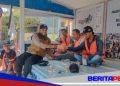 Sosialisasi Layanan Aduan Call Center 110, Bhabinkamtibmas Sasar Pemukiman Warga