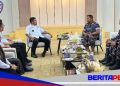 Danposal Pinrang Jalin Silaturahmi dengan Wali Kota Parepare, Perkuat Sinergi Jelang Audiensi Kodaeral VI