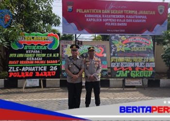 Ketua Lidik Pro Parepare Beri Ucapan Selamat Ke Iptu Mansyur, Sebagai Kapolsek Soppeng Riaja