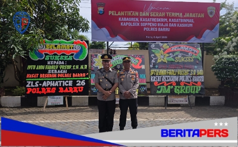 Ketua Lidik Pro Parepare Beri Ucapan Selamat Ke Iptu Mansyur, Sebagai Kapolsek Soppeng Riaja