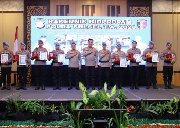 Perkuat Pengawasan Internal, Kapolda Sulsel Buka Rakernis Bidpropam 2026