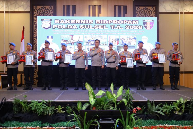 Perkuat Pengawasan Internal, Kapolda Sulsel Buka Rakernis Bidpropam 2026