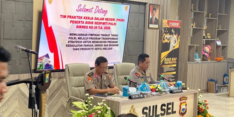 Kapolda Sulsel Terima PKDN Sespimti Dikreg 35, Bahas Penguatan Kepemimpinan dan Kolaborasi Lintas Sektor