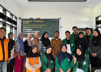 Mahasiswa KKN 78 UINAM Gelar Seminar Program Kerja di Desa Ujunge