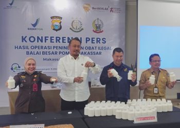 BBPOM Makassar Bongkar Jaringan Obat Ilegal, 96 Ribu Butir Disita