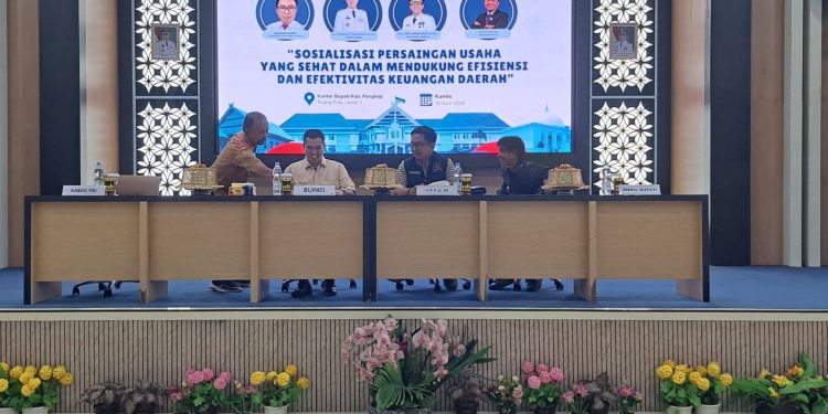 Mitigasi Pelanggaran Persaingan Usaha Sektor Pengadaan Barang dan Jasa, Pemkab Pangkep Libatkan KPPU