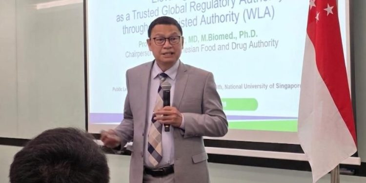 Disambut di NUS, Taruna Ikrar Tegaskan BPOM Naik Kelas: WLA, Kolaborasi Global, dan Mesin Ekonomi Nasional