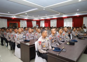 Kapolda Sulsel Arahkan Personel Polres Luwu Utara, Tekankan Profesionalitas dan Disiplin