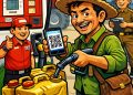 Petani Maros Gunakan Teknologi Digital, Distribusi BBM Subsidi
