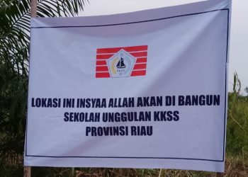 Kunjungan ke Lokasi Pembangunan, Sekolah KKSS Pekanbaru Segera terwujud