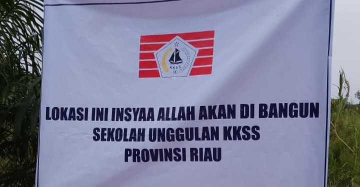 Kunjungan ke Lokasi Pembangunan, Sekolah KKSS Pekanbaru Segera terwujud