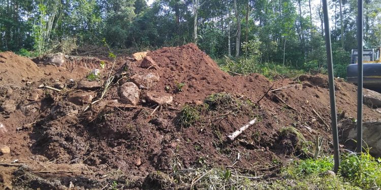 Persiapan Lahan Kantor Koperasi Merah Putih Desa Bolaromang Resmi Dimulai