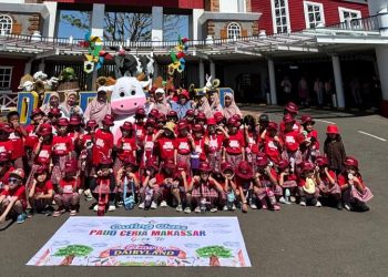 Tanamkan Cinta Lingkungan, TK PAUD Ceria Gelar “Nature Exploration” di Cimory