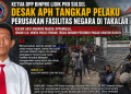 Ketua DPP BINPRO LIDIK PRO Sulsel Desak APH Tangkap Pelaku Perusakan Fasilitas Negara di Takalar