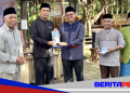 Hengky Yasin Hadiri Halalbihalal dan Bedah Buku “Langit Tidak Pernah Offline” di Balla Barakkaka