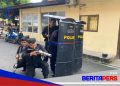 Posko Siaga Aman Nusa I dan II Batalyon B Pelopor Terima Materi PHH