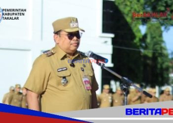 Bupati Takalar Pimpin Apel Lingkup Pemkab Takalar, Tekankan ASN Harus Melek Teknologi