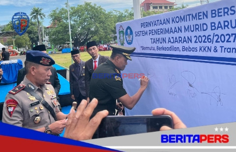 Kompol Dr. Ramli Hadiri Hardiknas di Parepare, Soroti Pentingnya Pendidikan Bermutu untuk Semua