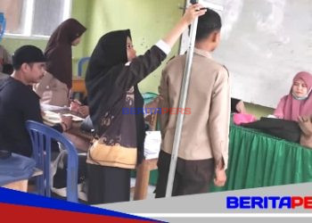 Wujudkan Generasi Sehat, Lembaga Pendidikan Ma’arif Bolaromang dan Puskesmas Tamaona Gelar Skrining Kesehatan Terpadu