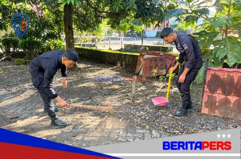 Peduli Lansia, Batalyon B Pelopor Gelar Bakti Sosial di Panti Jompo Parepare