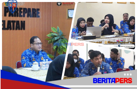 Kantor Pertanahan Parepare Gelar Monitoring Evaluasi PTSL, Wakaf dan Penguatan Zona Integritas Profesional