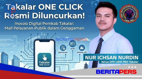 Ketua DPD LIDIK PRO Apresiasi Aplikasi ‘Takalar ONE CLICK’ Sebagai Terobosan Cerdas Pangkas Birokrasi