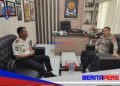 Danyon B Pelopor Sambut Kunjungan Kepala Lapas Kelas IIA Parepare, Bahas Sinergitas