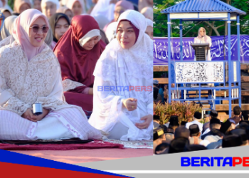 Shalat Idul Adha di RTH Syekh Yusuf, Bupati Gowa Ajak Warga Perkuat Kepedulian dan Persatuan