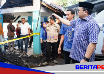 Wabup Gowa Tinjau Lokasi Kebakaran RSUD Syekh Yusuf, Pastikan Pelayanan Tetap Berjalan