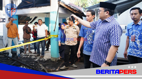 Wabup Gowa Tinjau Lokasi Kebakaran RSUD Syekh Yusuf, Pastikan Pelayanan Tetap Berjalan