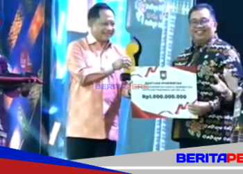 Pengendalian Inflasi Sukses Terbaik 3, Bupati Takalar Daeng Manye Raih Penghargaan Nasional