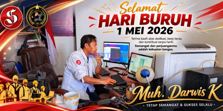 Peringati May Day, JWI Sulsel: Kamera dan Pena Jurnalis Harus Jadi Senjata Perjuangan Buruh