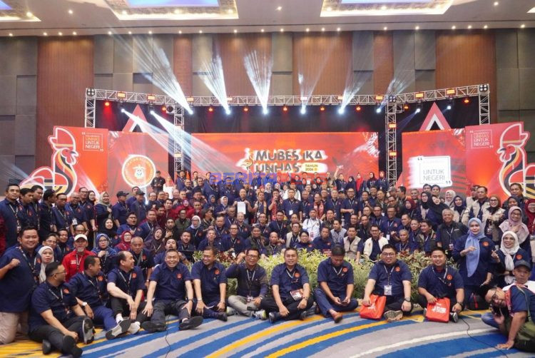 Mubes IKA Unhas Berakhir Riang Gembira, MRR : Berlangsung Tertib, Tidak Ada Ricuh, Terima Kasih Semuanya