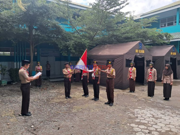 Pembina Tekankan Disiplin dan Keteladanan dalam Pelantikan Bantara