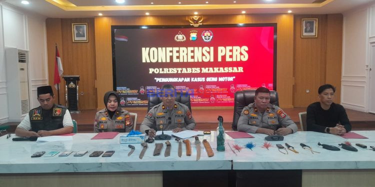 200 Anggota Geng Motor Bentrok di Makassar, Pelajar Dominasi Pelaku Tawuran