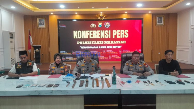 200 Anggota Geng Motor Bentrok di Makassar, Pelajar Dominasi Pelaku Tawuran