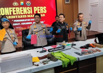Polrestabes Makassar Tangkap 38 Pelaku Curanmor dan Geng Motor, Dua DPO Diburu