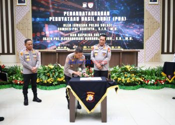 Taklimat Akhir Audit Kinerja Itwasda Polda Sulsel Tahap I T.A. 2026, Kapolda Tekankan Perbaikan dan Akuntabilitas Kinerja