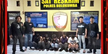 Resmob Polres Bulukumba Bergerak Cepat, 5 Terduga Pelaku Penganiayaan Diamankan